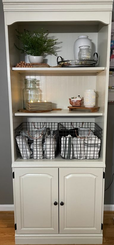 Cozy Styled Home Kitchen Cabinet Refresh